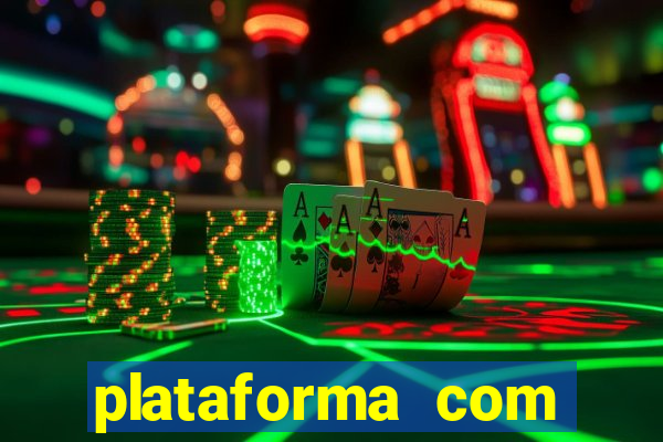plataforma com conta demo fortune tiger